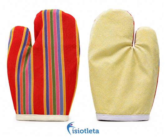 Guantes de Texturas Rugosas Sensoriales Multitextura para Adultos Estimulación Cognitiva y Sensorial