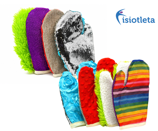 Kit de estimulación Sensorial y Táctil. Guantes Sensoriales diferentes texturas. Niños/Adultos