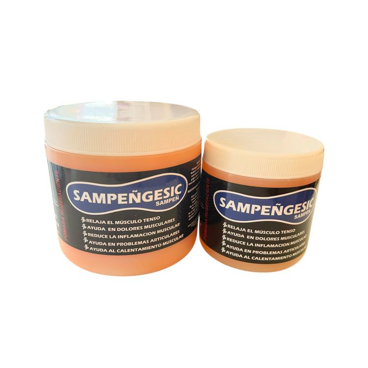 Sampeñgesic Pomada Caliente Tipo Cramer De 250gr y 500gr