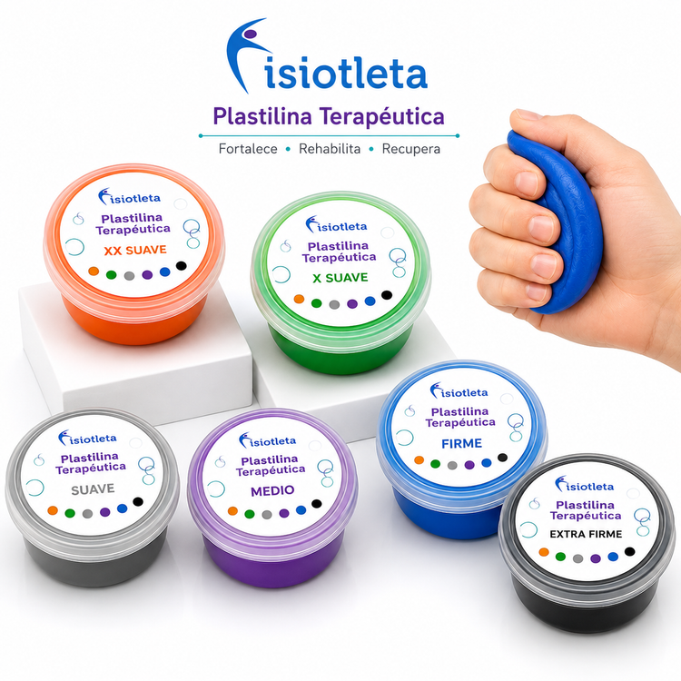 Plastilina Terapéutica para Rehabilitación de Manos y Dedos | Fortalecimiento y Ejercicio Sensorial