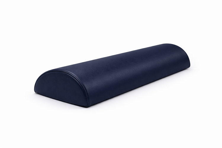 Medio Cilindro de Rehabilitación Fisiotleta 60 cm – Soporte Terapéutico para Fisioterapia Cojín de Apoyo de Cabeza y Piernas