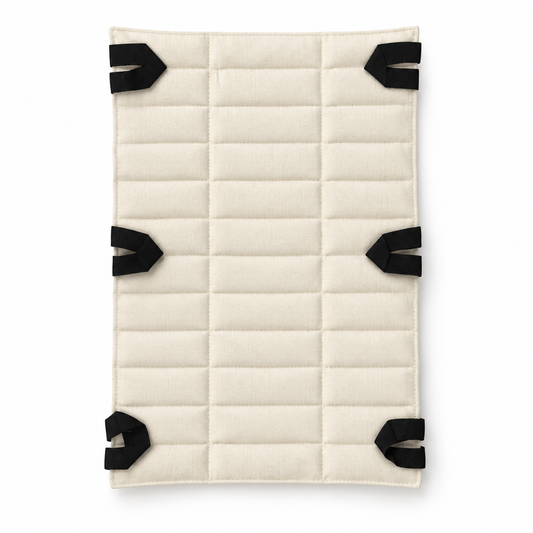 Compresa Húmedo Caliente de Bentonita para Espalda 45 cm x 60 cm Uso en Compresero