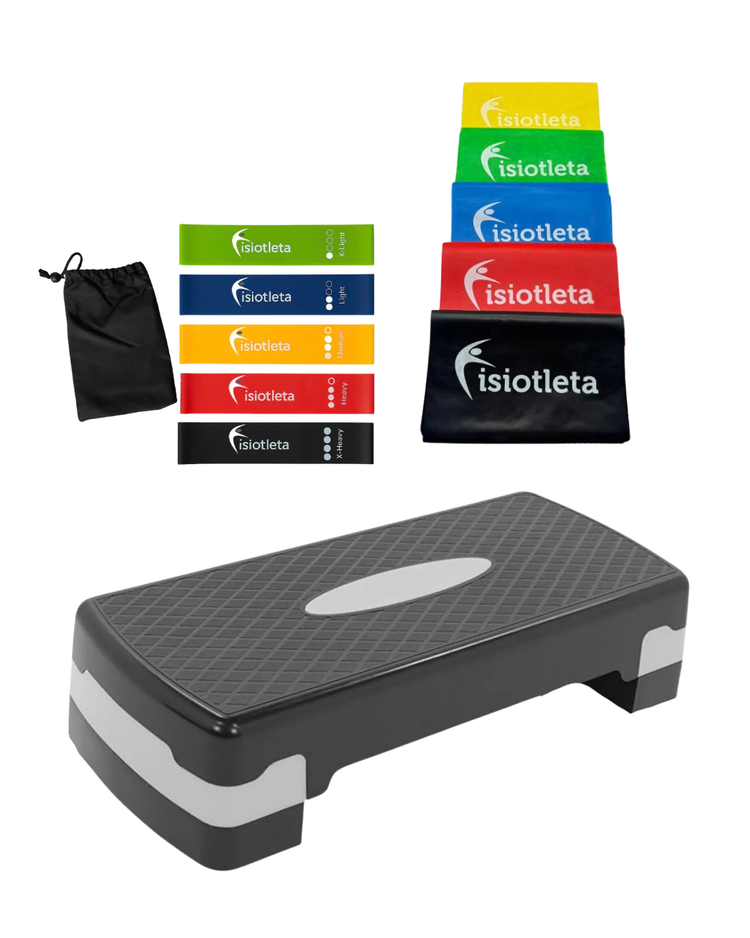 Kit de Entrenamiento - Step + Bandas abiertas + Bandas cerradas