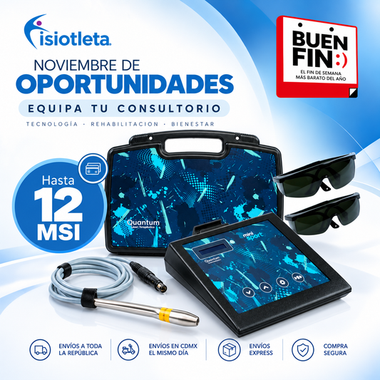 Láser Terapéutico Quantum MINI Infrarrojo incluye funciones de uso Terapéutico y Odontológico