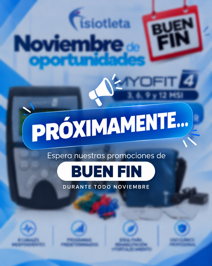 Myofit 4 Electroestimulador Entrenamiento, Rehabilitación y Terapia