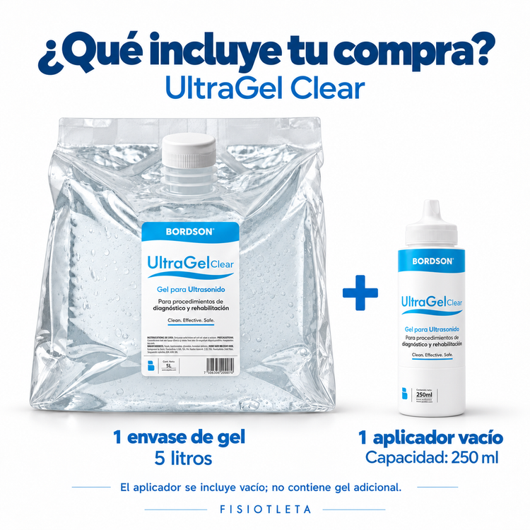 Gel Conductor para Ultrasonido UltraGel Clear 5 L | Fisioterapia