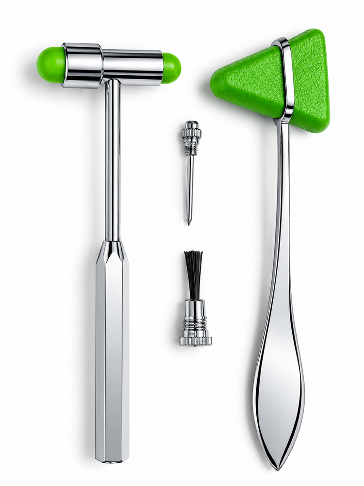 Kit de Martillos Neurológicos Taylor y Buck con Accesorios Fisiotleta