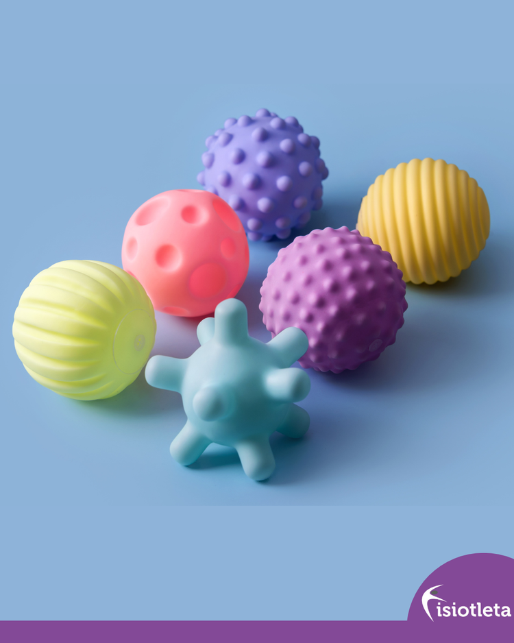 Kit Sensorial Tapete Sensorial + Pelotas Sensoriales + Portafolio Sensorial Combo Sensorial Montessori