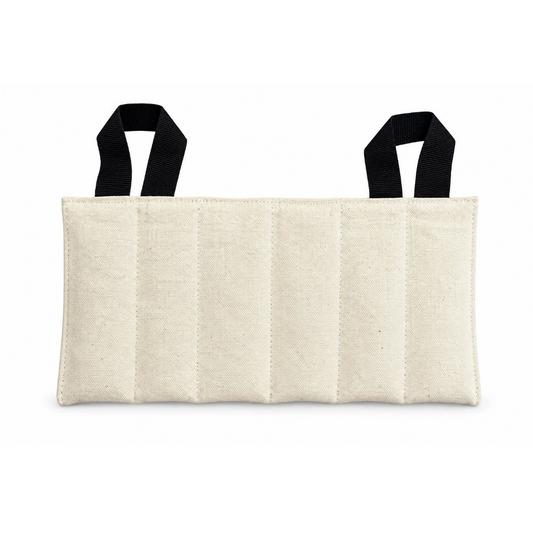 Compresa Húmedo Caliente de Bentonita Multiusos Rectangular 15 x 30 cm para Fisioterapia y Rehabilitación  Uso en Compresero
