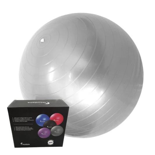 Pelota de Yoga y Pilates 75 cm Ejercicio, Rehabilitación y Postura Avanzada