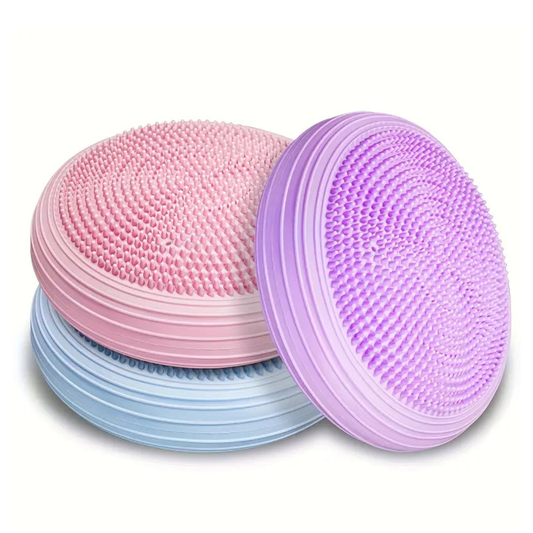 Disco de Balance Fisiotleta Equilibrio, Propiocepción y Rehabilitación (Tonos Pastel)