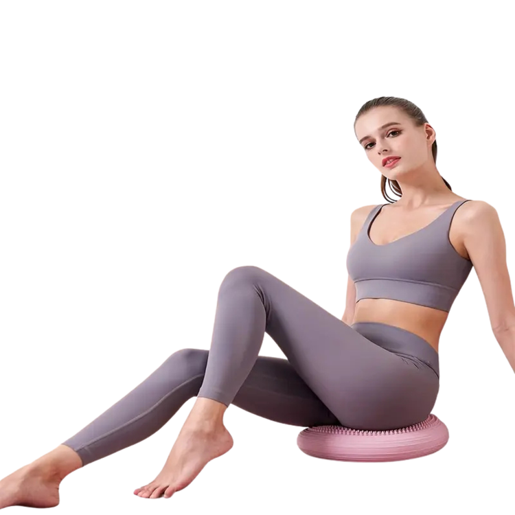 Disco de Balance Fisiotleta Equilibrio, Propiocepción y Rehabilitación (Tonos Pastel)