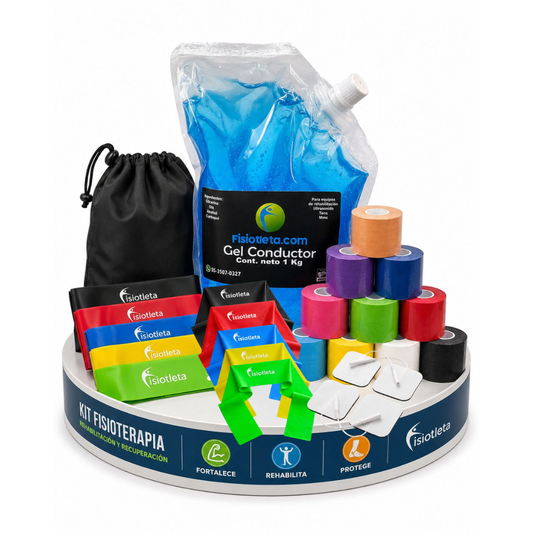 HOT SALE: TODO LO QUE NECESITAS EN TU CONSULTORIO! CINTAS KINESIOLÓGICAS+GEL+BANDAS DE RESISTENCIA+ELECTRODOS
