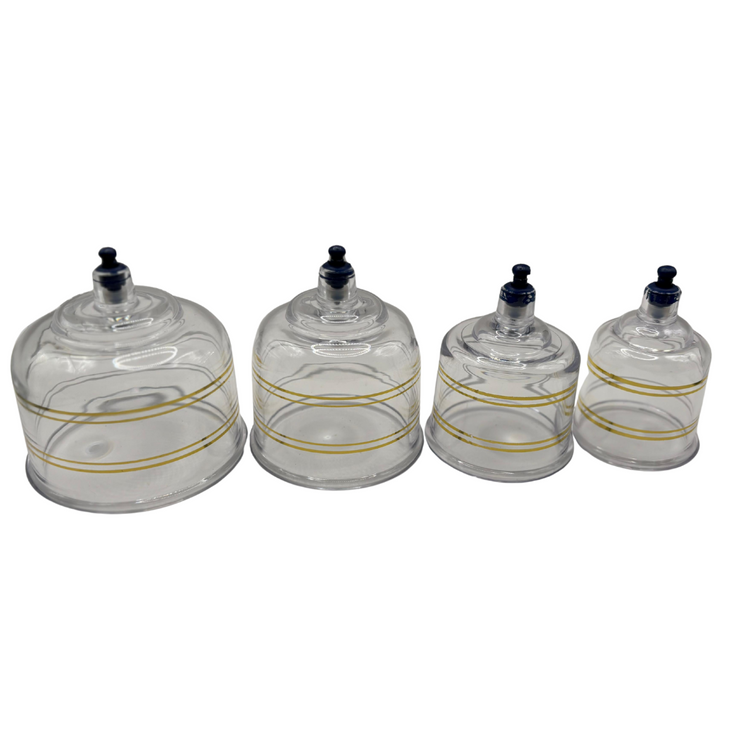 Kit de Ventosas Neumáticas – 19 Copas de Tamaño Variado (Incluye Copas Grandes)