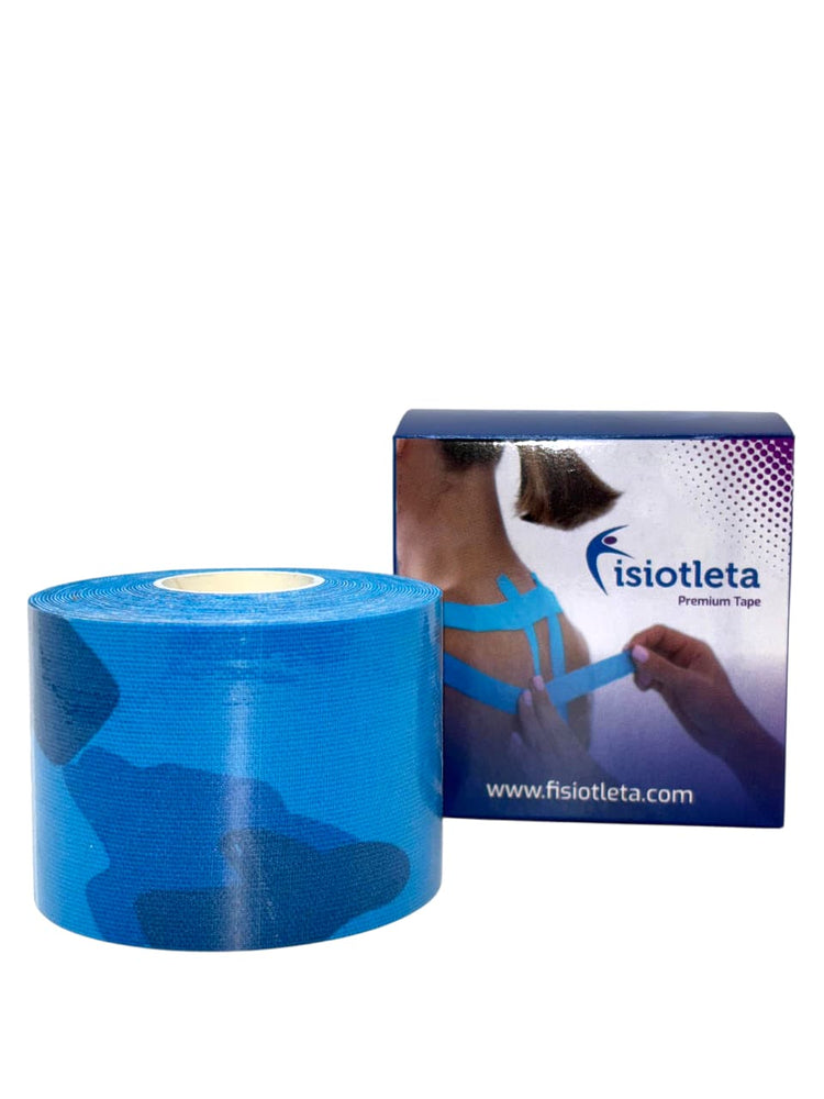 Cinta Kinesiológica Camuflaje 5 cm x 5 m – Soporte Deportivo y Rehabilitación