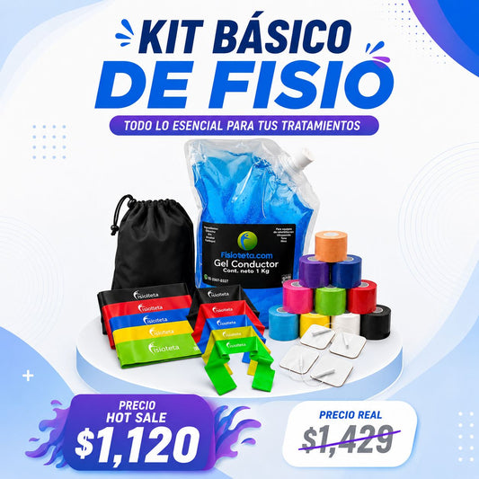 HOT SALE: TODO LO QUE NECESITAS EN TU CONSULTORIO! CINTAS KINESIOLÓGICAS+GEL+BANDAS DE RESISTENCIA+ELECTRODOS
