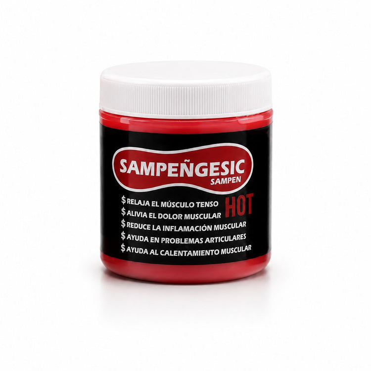 Sampeñgesic Pomada HOT Tipo Cramer De 250gr y 500gr