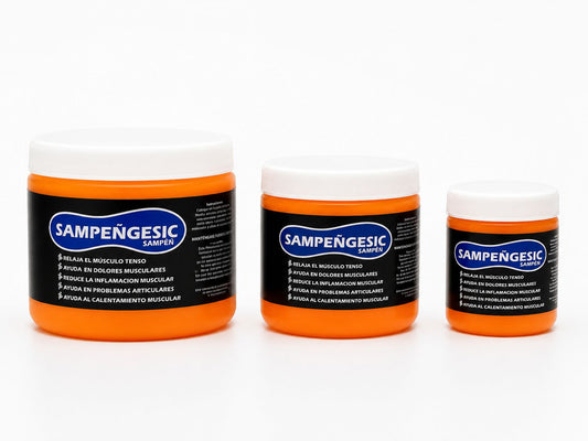 Sampeñgesic Pomada Caliente Tipo Cramer De 250gr y 500gr