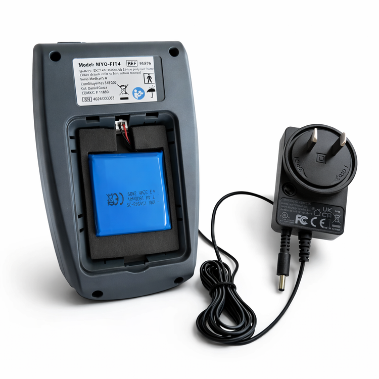 Batería recargable y cargador para electroestimulador Myo-Fit 4, accesorios para fisioterapia y rehabilitación