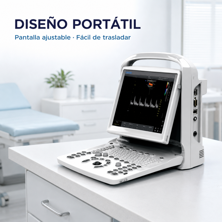Ecógrafo Doppler Color Portátil ECO 3 Pro Axxen Medical | Ultrasonido Diagnóstico Profesional
