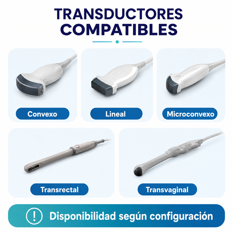 Ecógrafo Doppler Color Portátil ECO 3 Pro Axxen Medical | Ultrasonido Diagnóstico Profesional