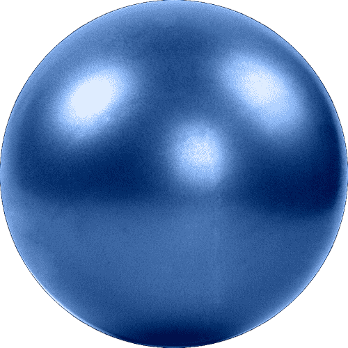 Pelota Vulcanizada Yoga Pilates 25 cm